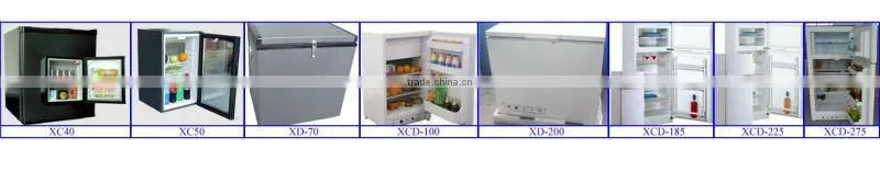 2015 Top seller gas powered chest deep freezer XD-200