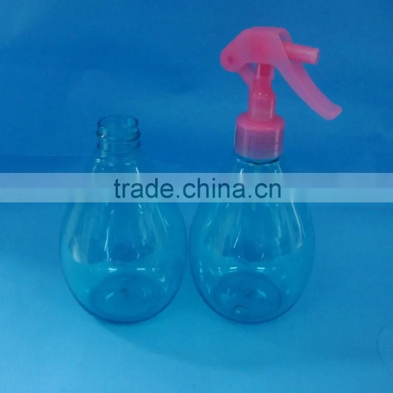 Plastic clear foam bottle with silicone foam pump for personal face washing/ 30mm 43mm closure foam pump