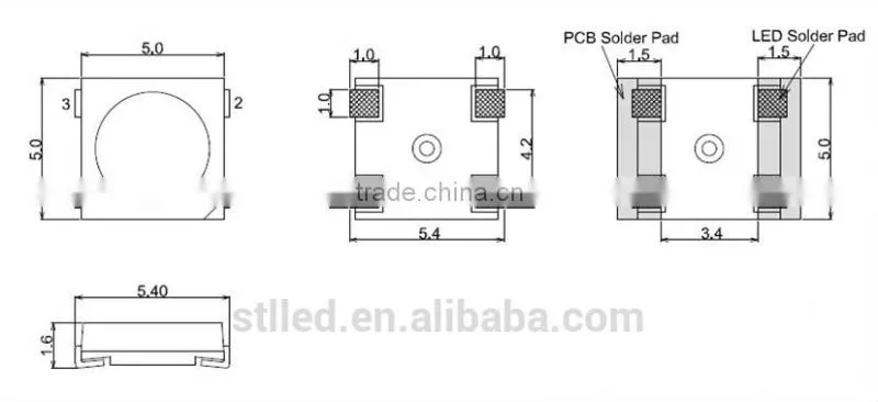Hot Selling Attractive Price For RGB SMD Led Diode