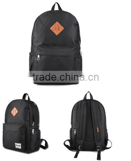 canvas sport backpack 2016 spring fashion school backpack