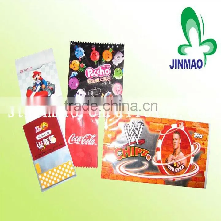 Back sealed flexible printing plastic candy bags wholesale