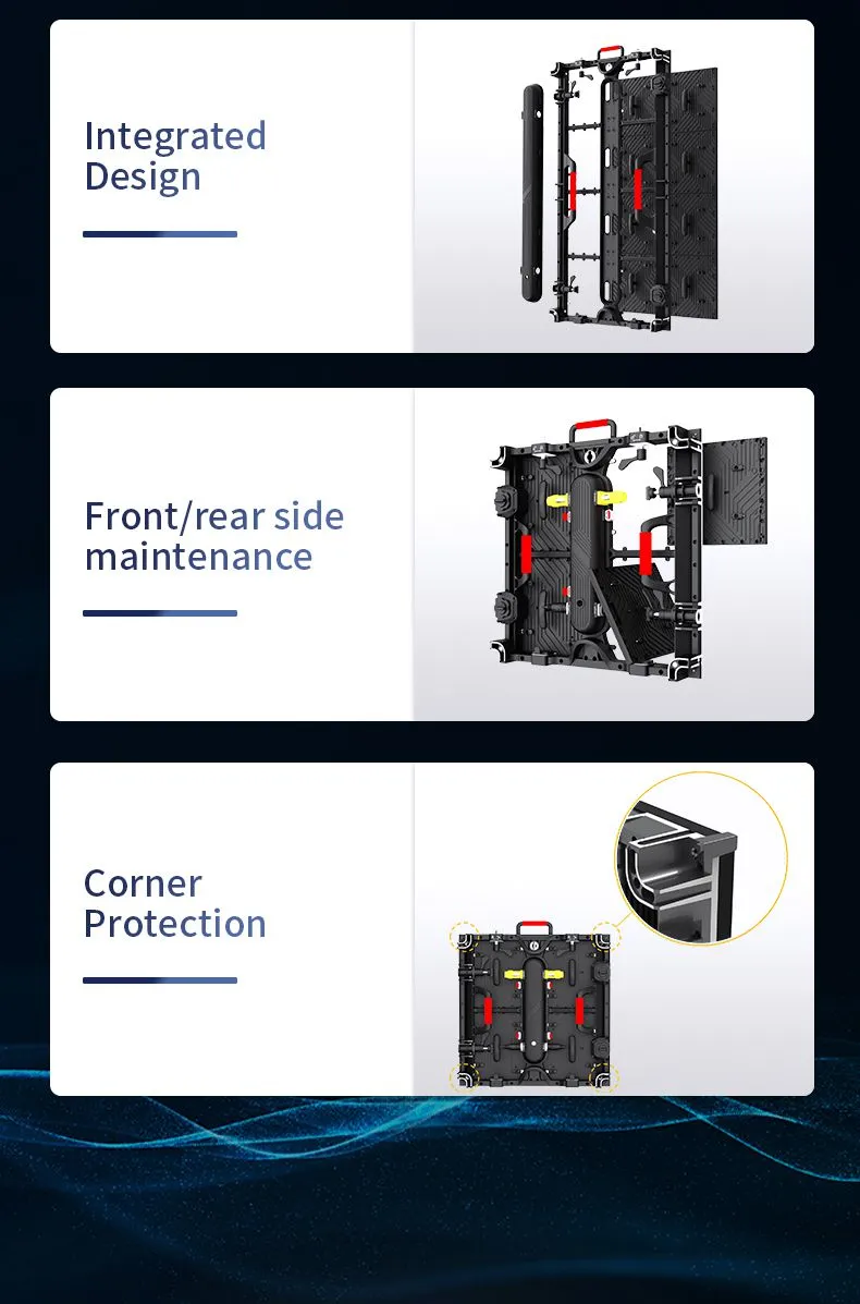 Factory Wholesale Price P1.9P2.6 P2.9 P3.9 Indoor Rental Mobile Led Full Video Panel Display Video Stage LED Screen for Concert