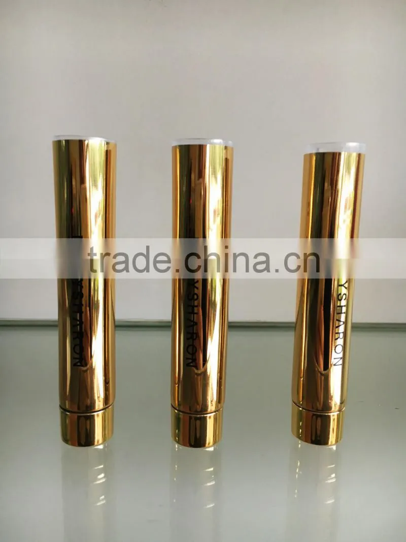 plating gold tube,hot-stamping foil fully-wrapped