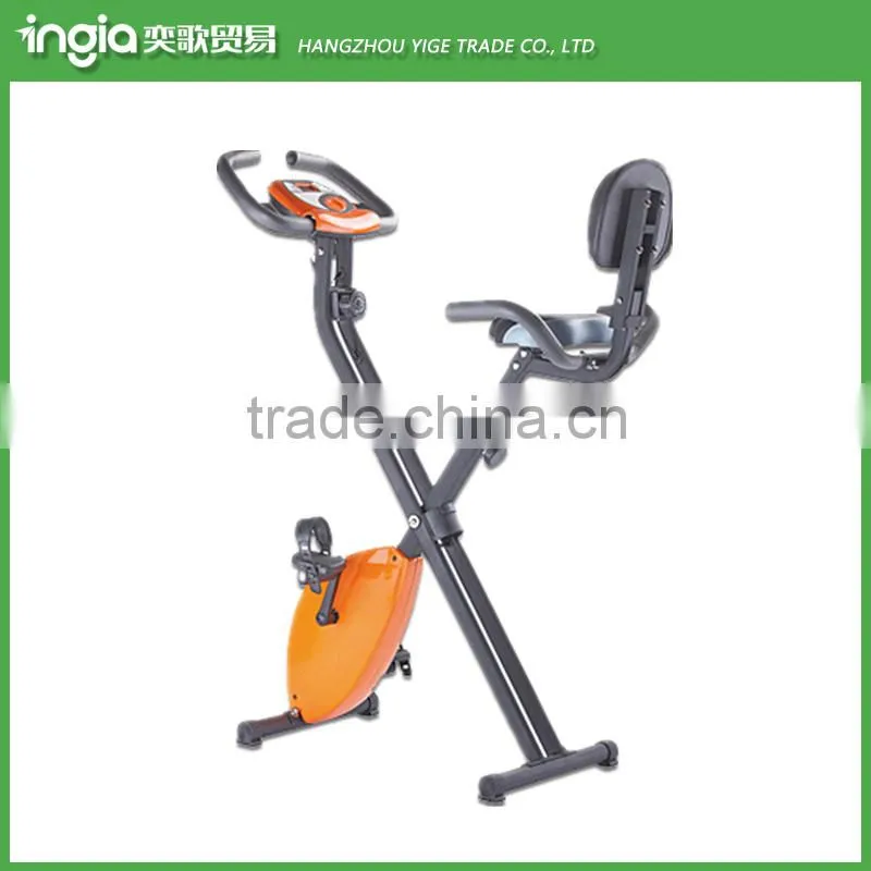 X-Bike Confidence Fitness Folding Stationary Upright Magnetic Exercise Bike