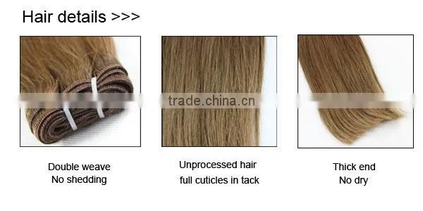 Hot Beauty Virgin Peruvian Straight Hair Weave Color #4