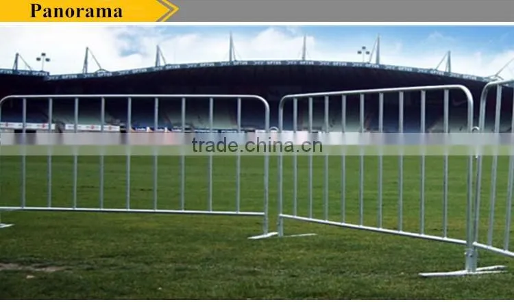Safety metal road barrier