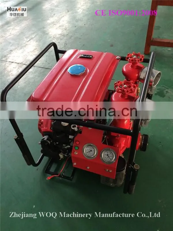 JBQ7.0/25 gasoline water pump with 2-outlets
