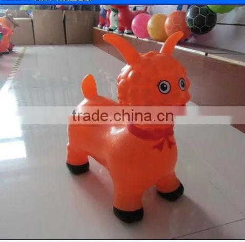 inflatable animal toy/jumping animal/PVC toy balls