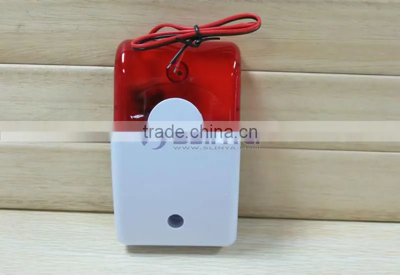 Mini Sound Strobe Alarm Siren Flash Light Large Siren Volume
