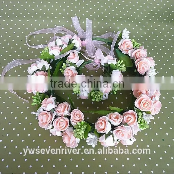 South Korean children's wreath wreath han edition simulation Girls headdress flower wreath wreath of wedding dress accessories