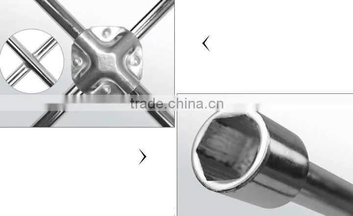 china hot sale X-shape wheel wrench
