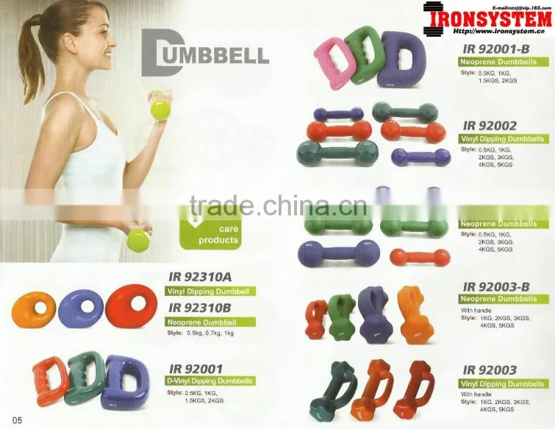 Colorful Neoprene Hand dumbbell Weights