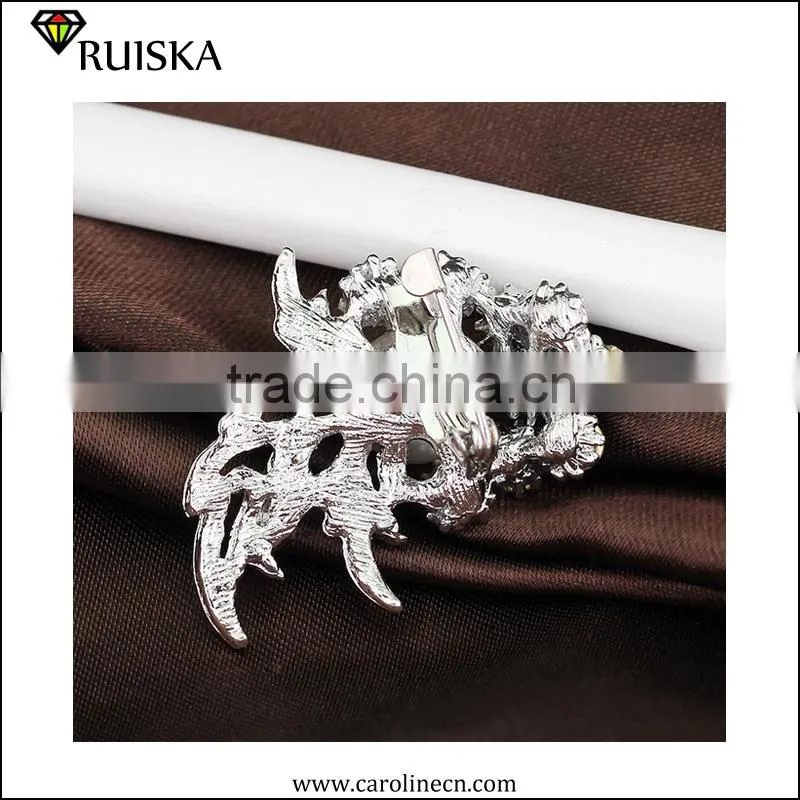 2015 Caroline Fashion New Design Beaded Brooch Designs