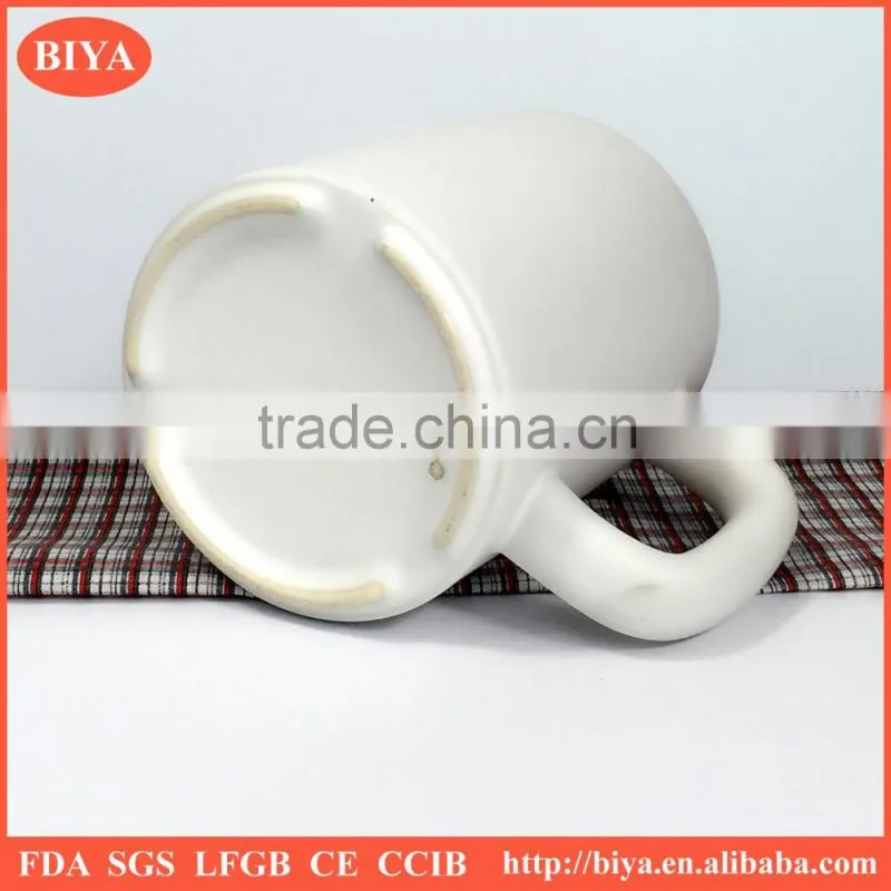 barrel mug white sublimation ceramic mug porcelain cup mark mug beer cup