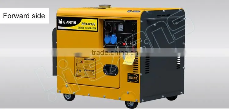Silent type copy Kipor canopy diesel generator price 5kw kipor generator
