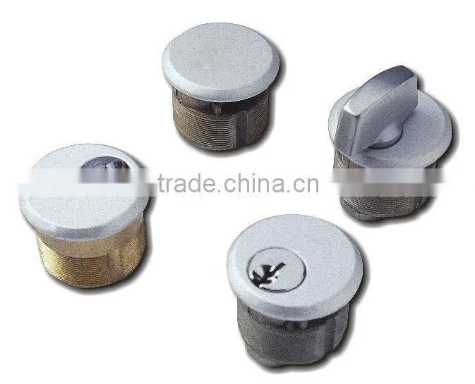 Security Round Thumb Brass Cylinder Lock