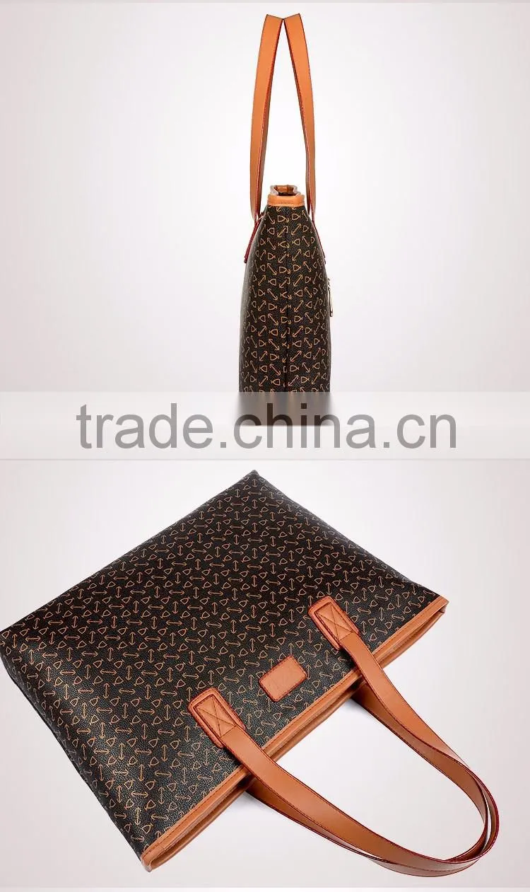 new design ladies colors shoulder handbag for stock tote bag High capacity shoulder bag