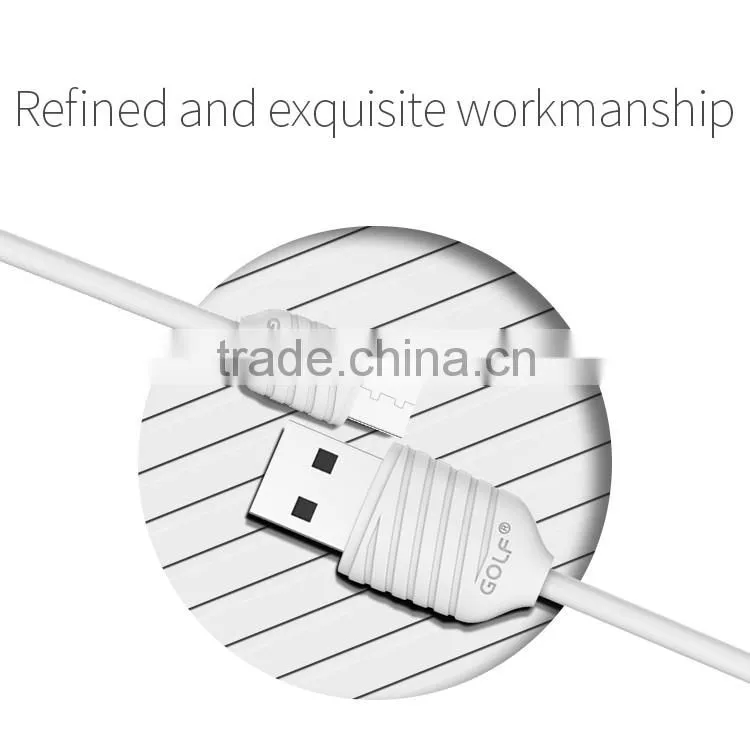 GOLF 1m Pineapple Series Micro USB Cable for s7 edge/s7 2.1A Quick Charging and data cable For Huawei/Nokia/HTC/Xiaomi