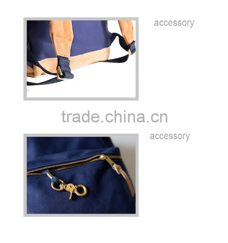 high quality cheap canvas backpack/wholesale backpack/canvas school backpack