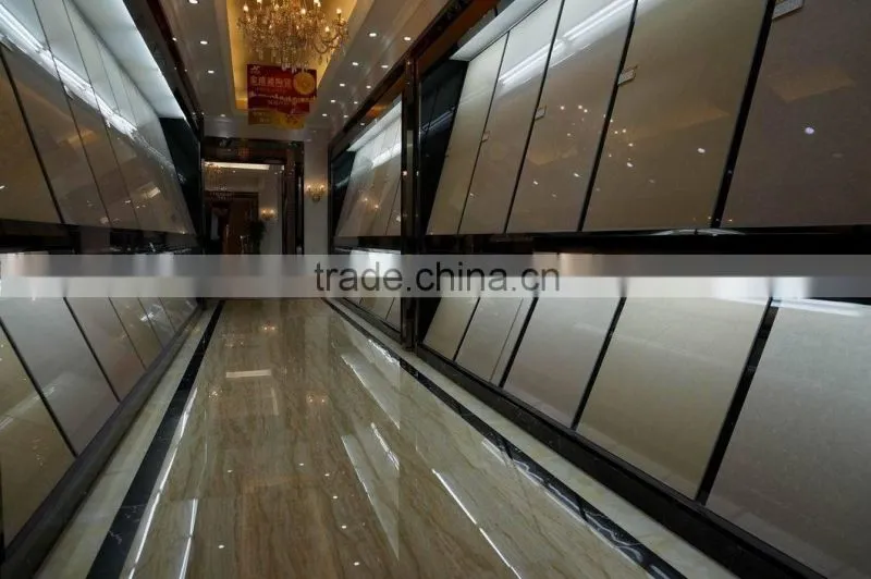 living room full polished floor tile 600x600
