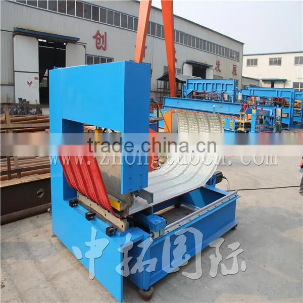 roofing construction machine Auto curved roll forming machine