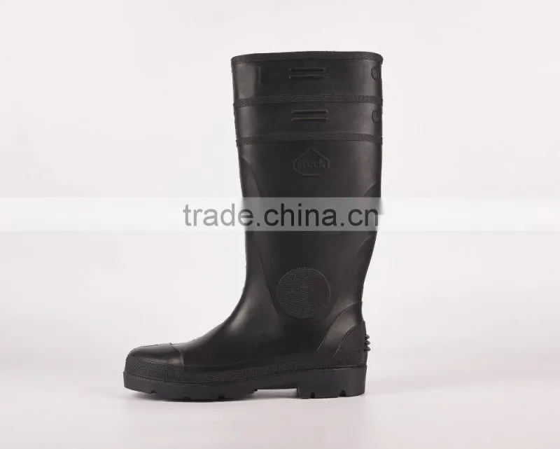 industrialsteel toe water boots, rain boots,pvc boots (sj5135)