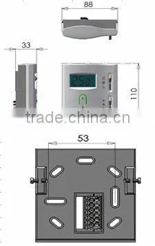RW-FCUT-1188 FCU Thermostat