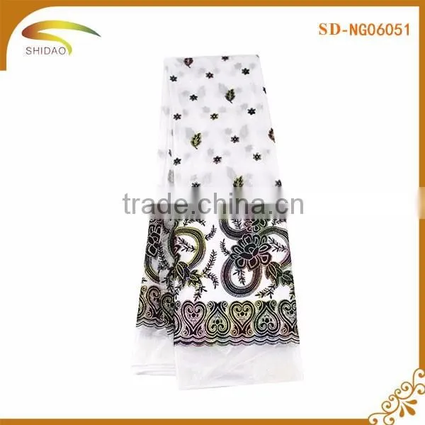 Beautiful wholesale garment accessories lace covered wedding dresses fabric