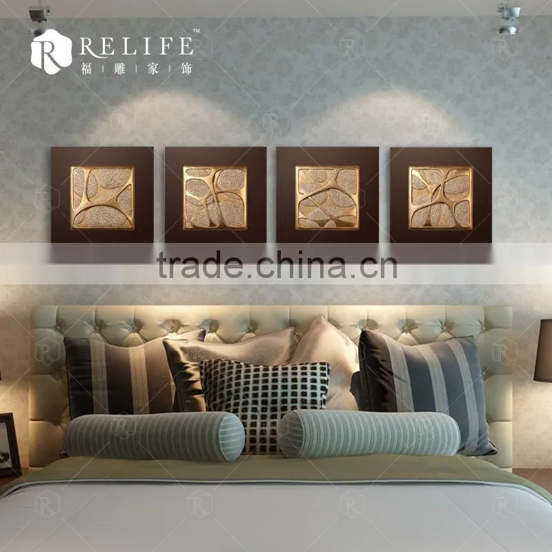 Famous abstract art paintings with 2014 handmade 3d relief painting