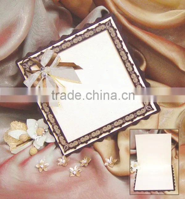 Fashion Wedding Invitation Card--WN052