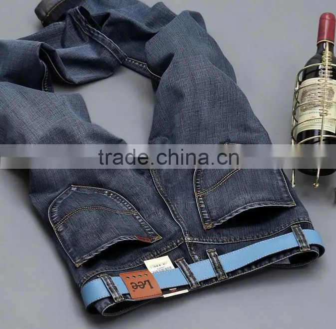 2015 wholesale price denim stone washing slim fit men jeans OEM fashion brand name jeans men jeans
