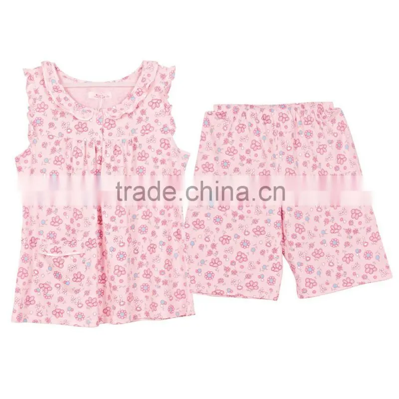 Young girl sexy pajama Young girl sexy sleepwear with cotton poplin