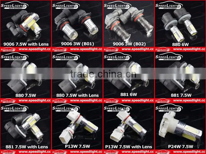 LED light 1000LM H1 H3 H4 H11H9 9005 9006 880 881 roof light auto led lamp