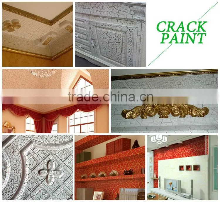 Import high-quality building interior crackle powder coating