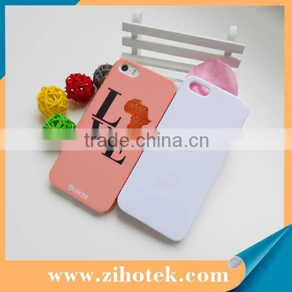 High quality personalized 3d sublimation cover cases for iPhone 5s