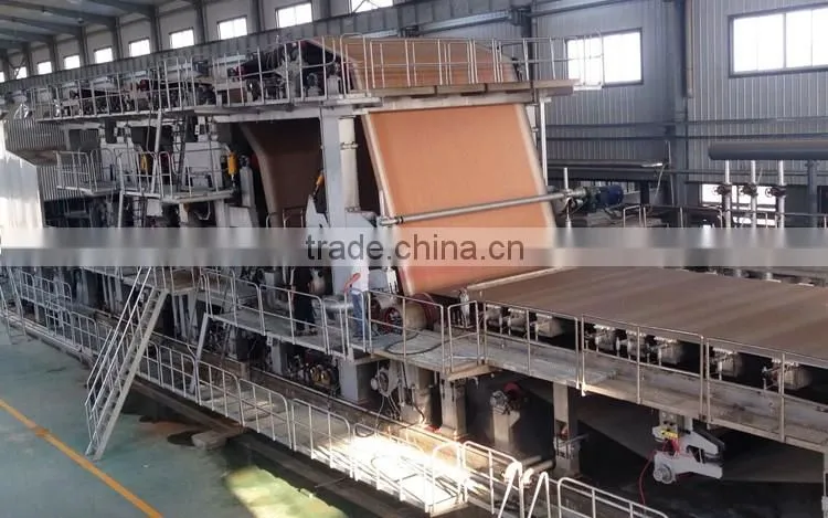 Test liner Kraft rolling paper making machine
