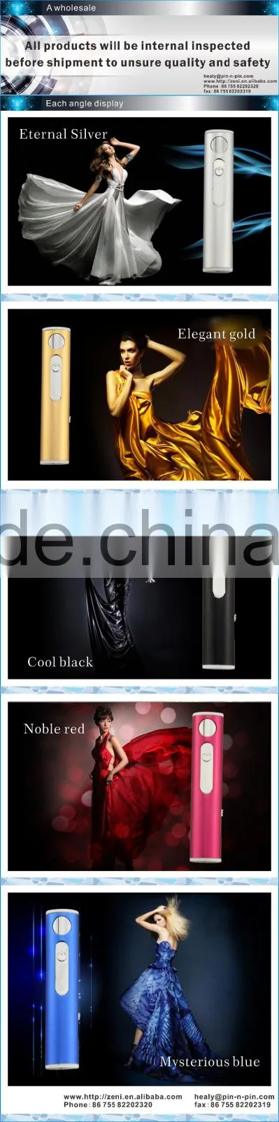 2016 Hot selling Cylinder shape electronic lighter