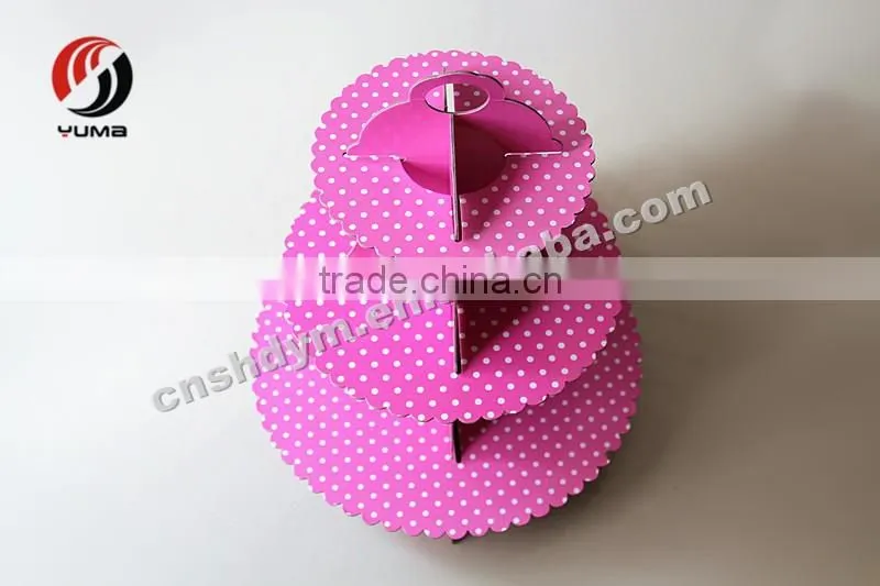 multi-layer spiral wedding cake stand