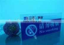 acrylic sign holder