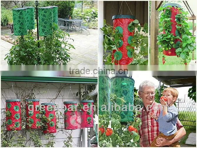 Hanging Upside Down Tomato Planter Bags,Hanging Tomato Grow Bag Planter