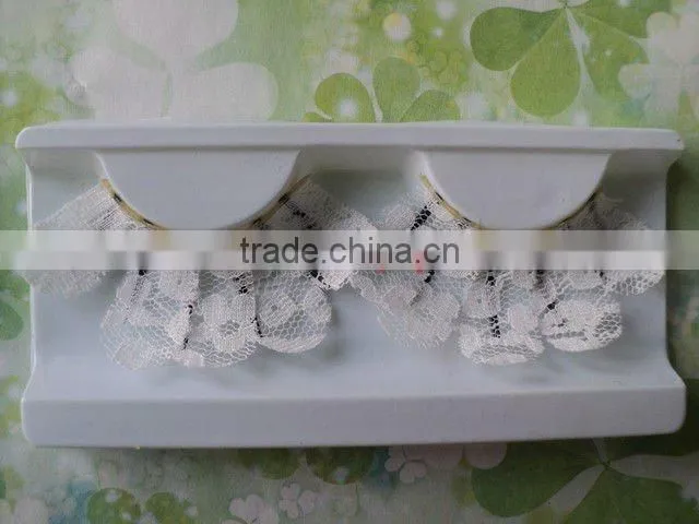 Beautiful lace eyelash