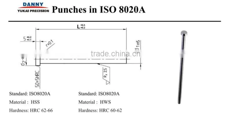 skd11 mold punch pin