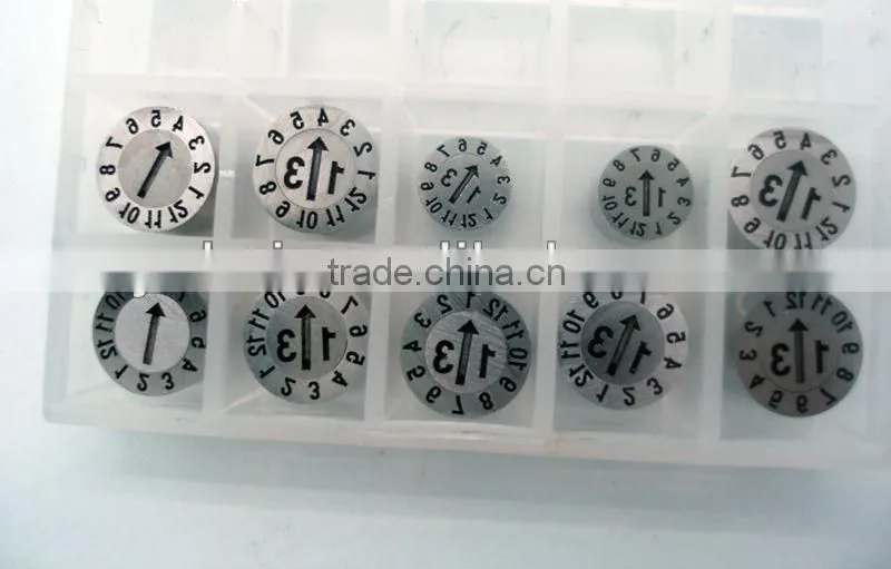 Vietnam Year Month Date combined stamp for 2014 for mold