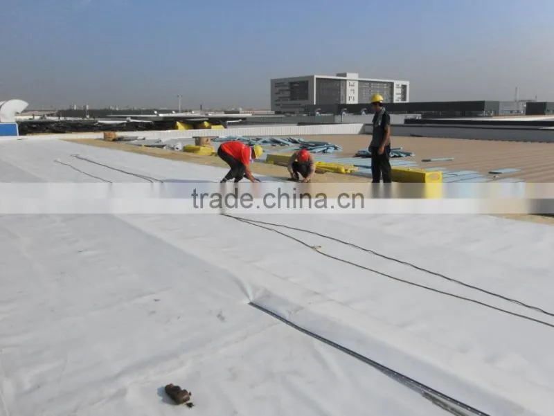 Roof PVC waterstop membrane foil