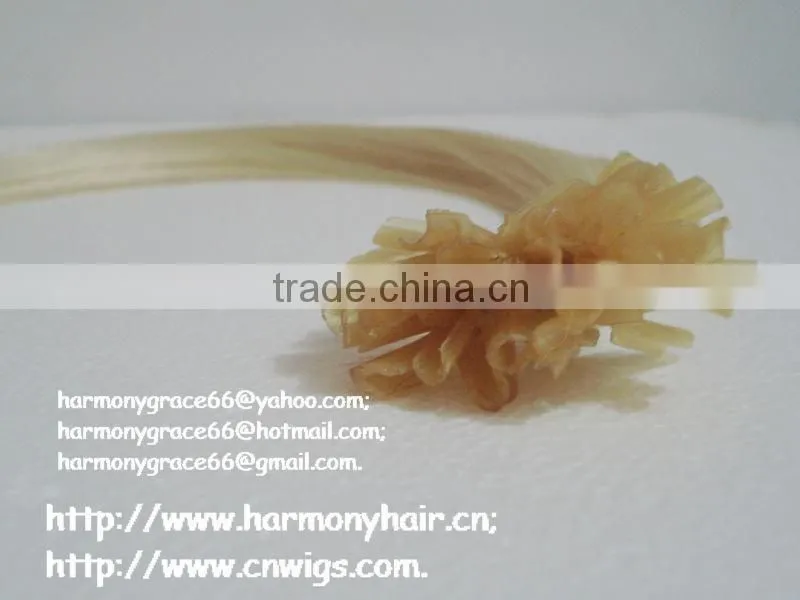 QUALITY REMY 100 keratin tip human hair extension