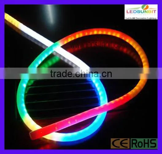Newest Products 24V Neon Light Color Chasing Pixel Flex Led