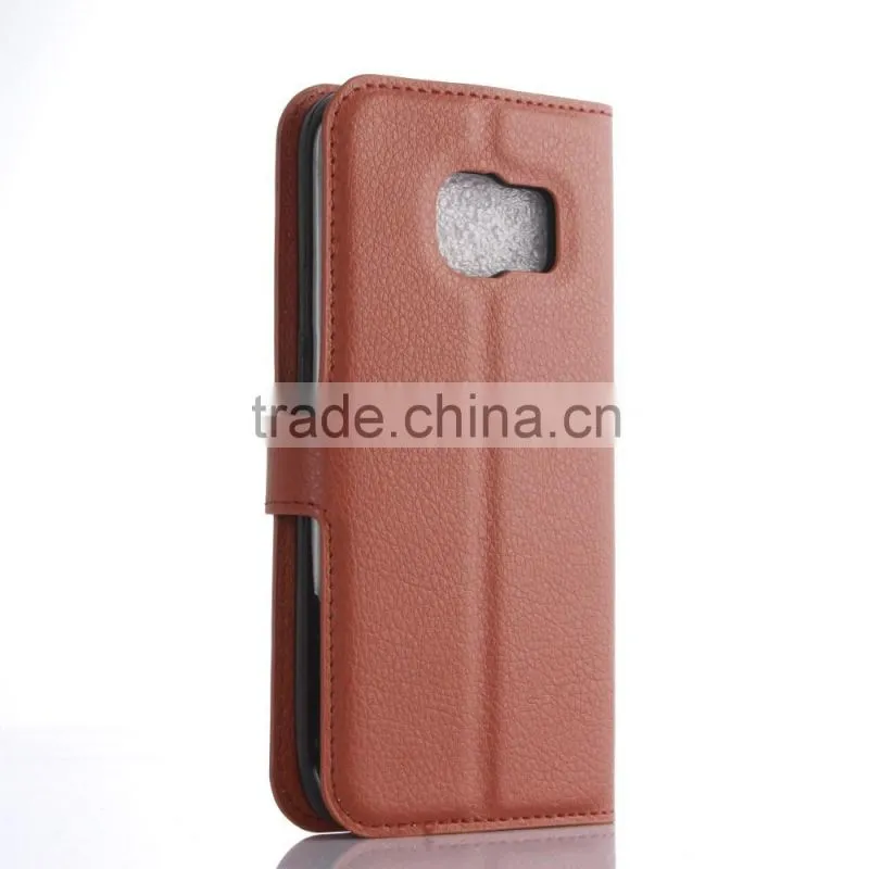 High Quality Leather Flip Phone Case With Card Holder Phone Case Leather For Sumsung Galaxy S7
