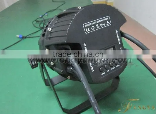 18*10w rgbw outdoor led par can light waterproof IP65