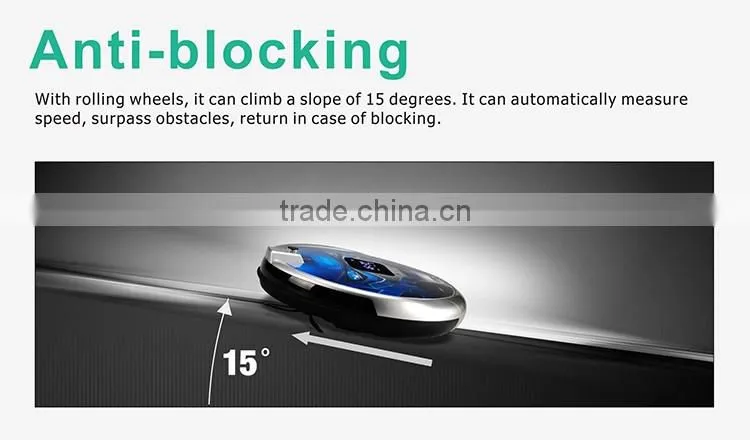 wifi + camera + LCD screen JISIWEI S+ auto vacuum cleaner, vacuum cleaning robot,cleaning robot vacuum cleaner