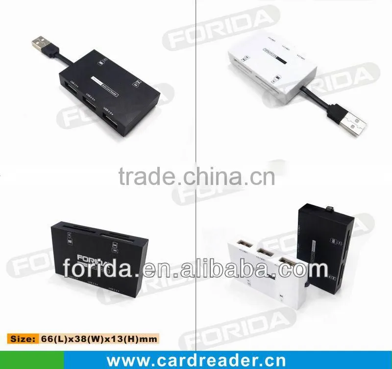 Slim usb 2.0 hub combo card reader driver with usb cable